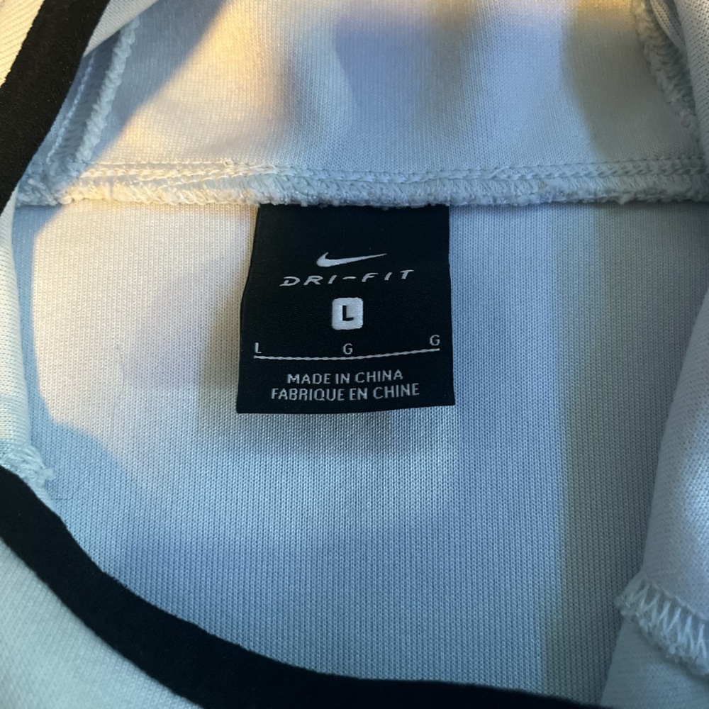 Nike Dri-FIT Black and White Tee